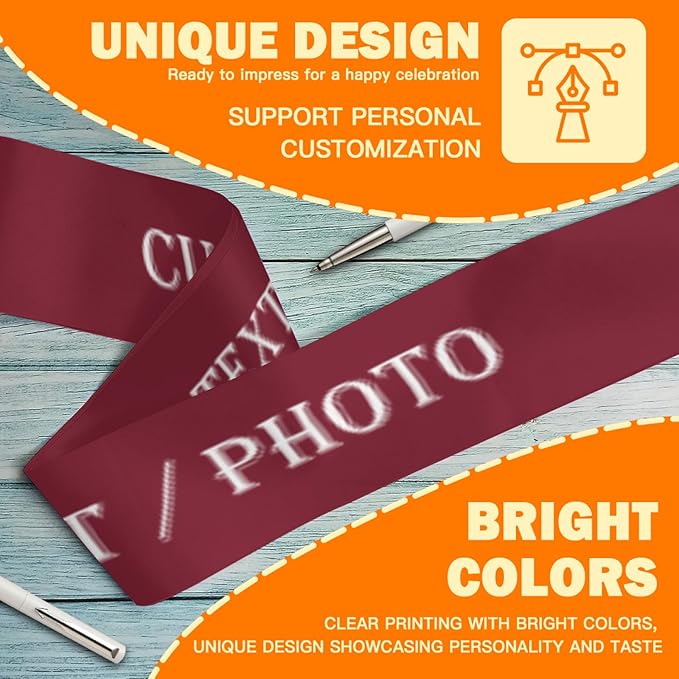 Custom Sash, Personalized Birthday Sash - Image 4