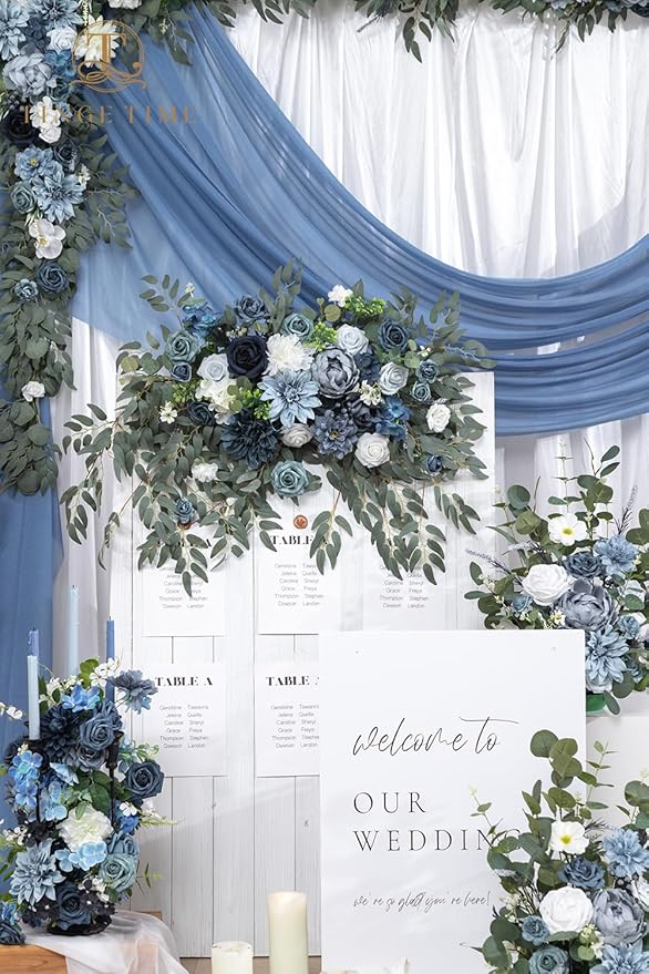 TINGE TIME Artificial Sweetheart Flower Swag - Image 4