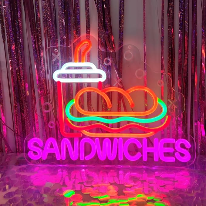 Sandwiches Neon Sign Sandwich Neon Signs - Image 4