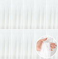 White Party Streamers Foil Fringe Backdrop Curtains Tinsel Streamers Birthday by BOMSI