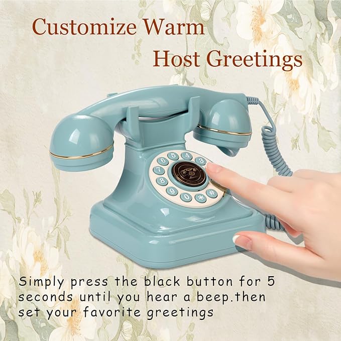 Audio Guest Book Wedding Phone, Retro Audio Phone Guestbook - Image 4