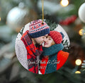 Personalized Christmas Ornaments Decor, Custom Xmas Ornaments by CustomGiftsforYou