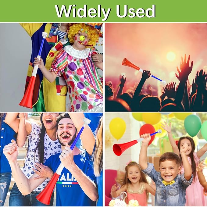 Collapsible Stadium Horn Noise Maker 24 Inch Vuvuzela Stadium Blower Plastic - Image 6