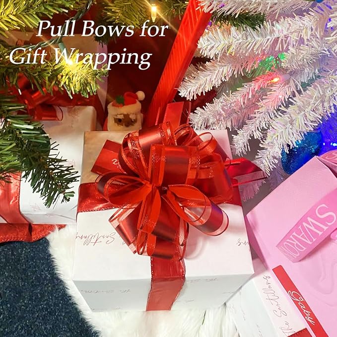 7 Pieces Large Pull Bows, 6 inche, Big Bow - Image 5