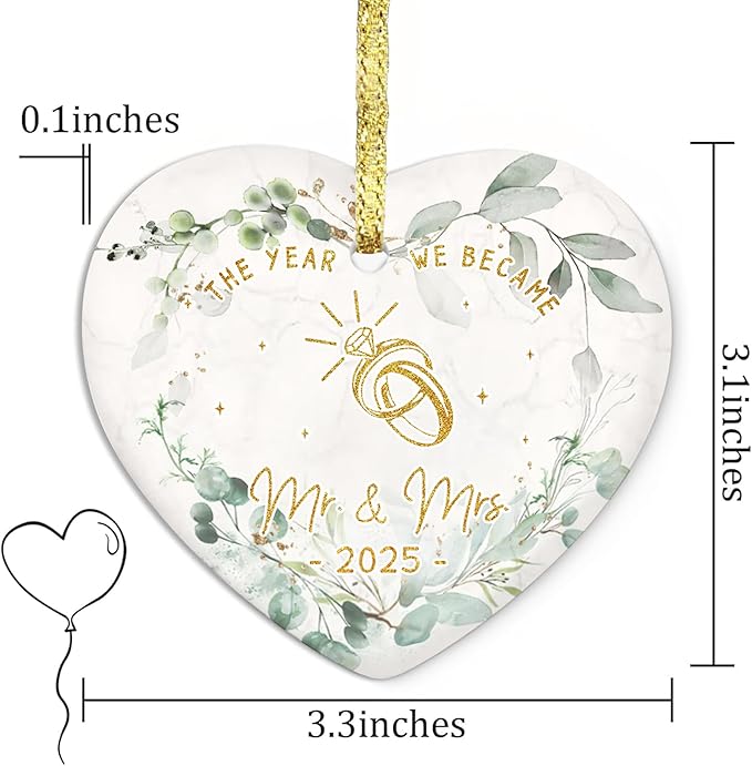 GOSSBY Wedding Ornament 2025 - Image 3