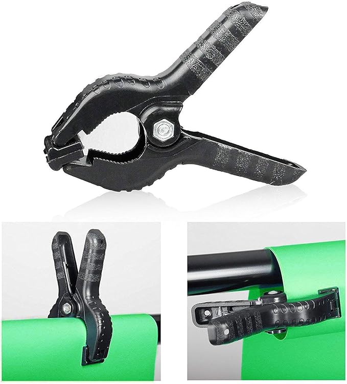 SLOW DOLPHIN Pipe and Drape Photography Backdrop Stand Kit Adjustable Photo - Image 7