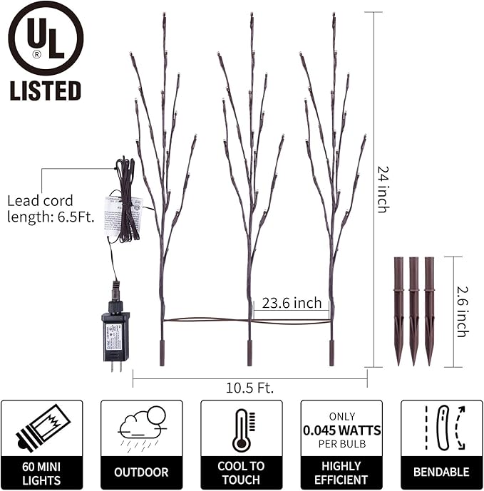 Lighted Branches for Vases Plug in - Image 5