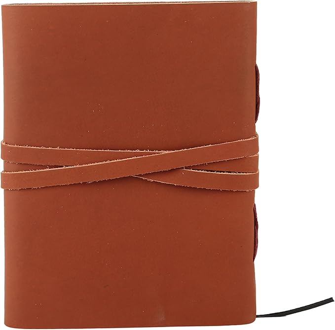 Handmade Leather Journal | Writing Notebook Diary | Bound Daily Notepad - Image 4