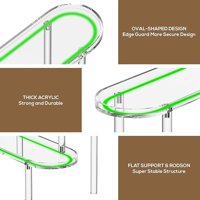Acrylic Riser Display Shelf for  Funko-POP Figures, Floating - Image 6