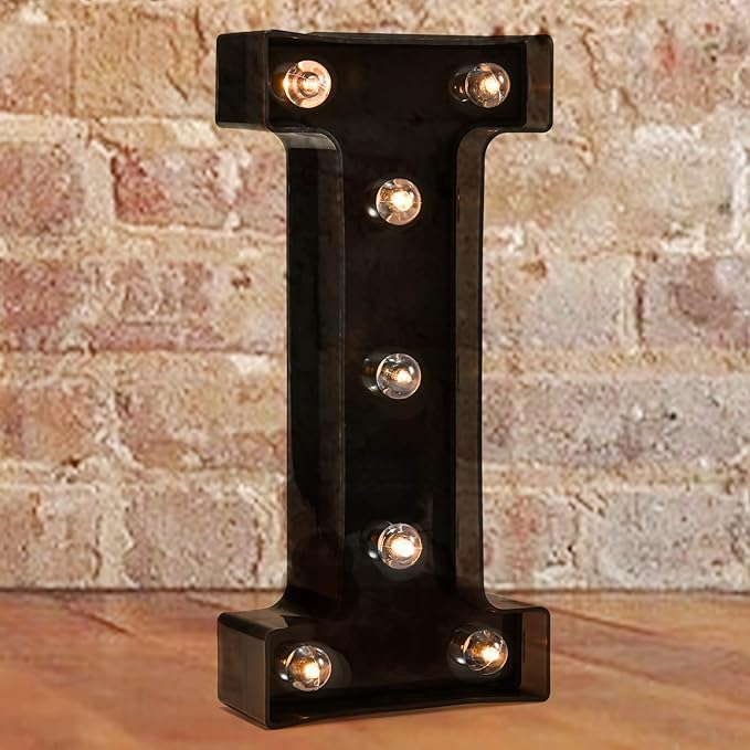 Pooqla Decorative LEDs Illuminated Letter Marquee Sign by Pooqla