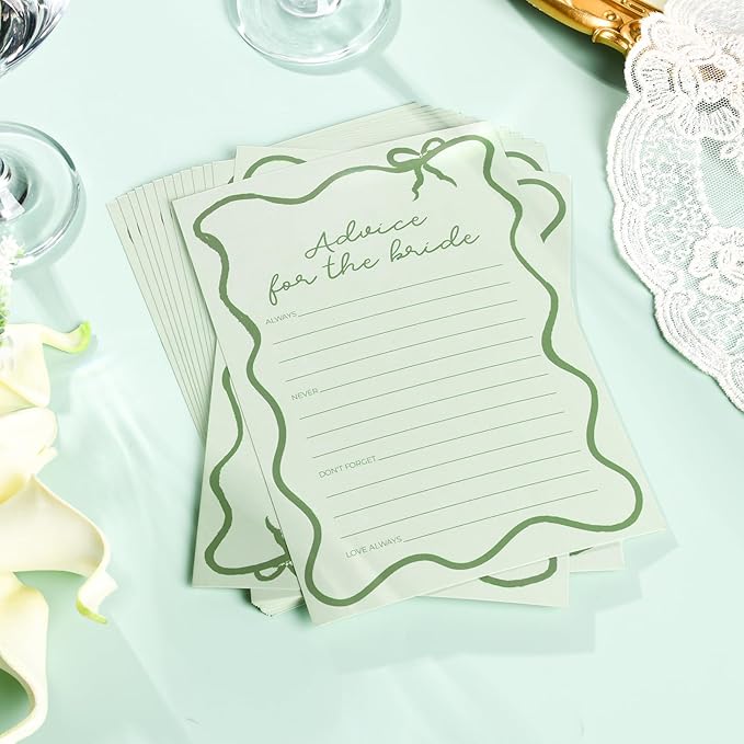 DEEKA 30 PCS Bridal Shower Games Card - Image 3