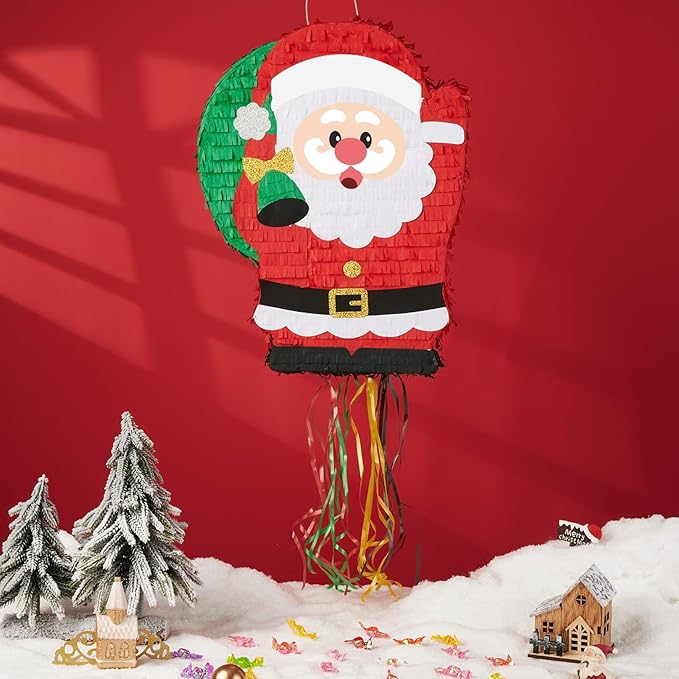 WERNNSAI Christmas Santa Pinata - Image 2