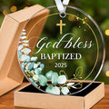 HEXMOZ God Bless Baptized Ornament 2025 by HEXMOZ