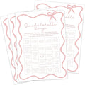 DEEKA 30 PCS Bridal Shower Games Card by DEEKA