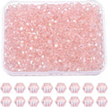 PATIKIL 1000pcs 4mm Bicone Glass Crystal Beads, Faceted Glass Spacer Beads by PATIKIL