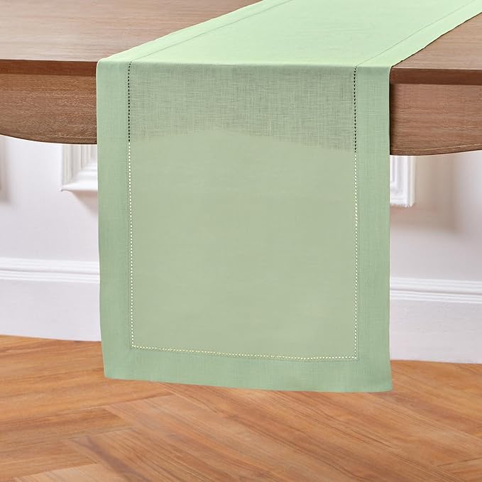 Solino Home Linen Table Runner 90 Inches Long - Image 2