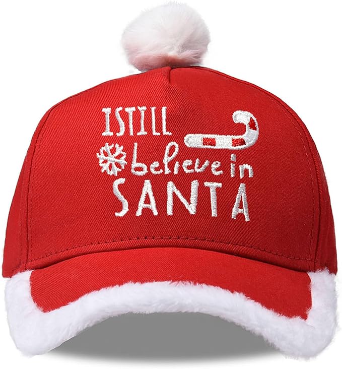 Christmas Santa Baseball Hat Santa Claus Costume hat by Giavuwn