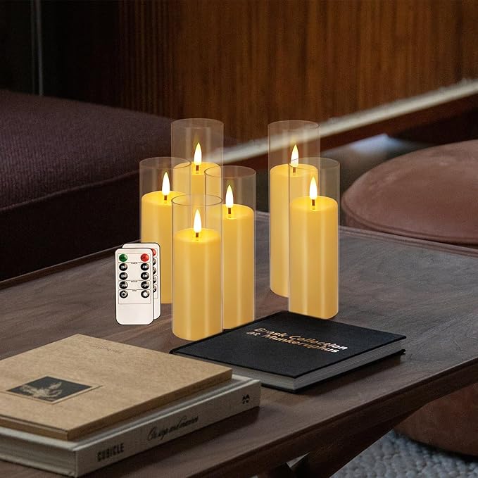 Flickering Flameless Candles Battery Operated - Image 4