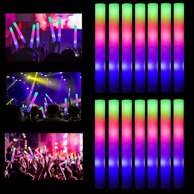 Glow Sticks Bulk, Light Up Batons Party Favors by ColorHome