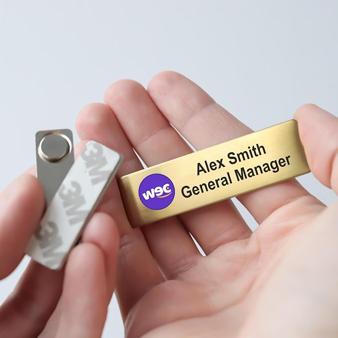 Personalized Name Tag Badges Identification Customized - Image 4