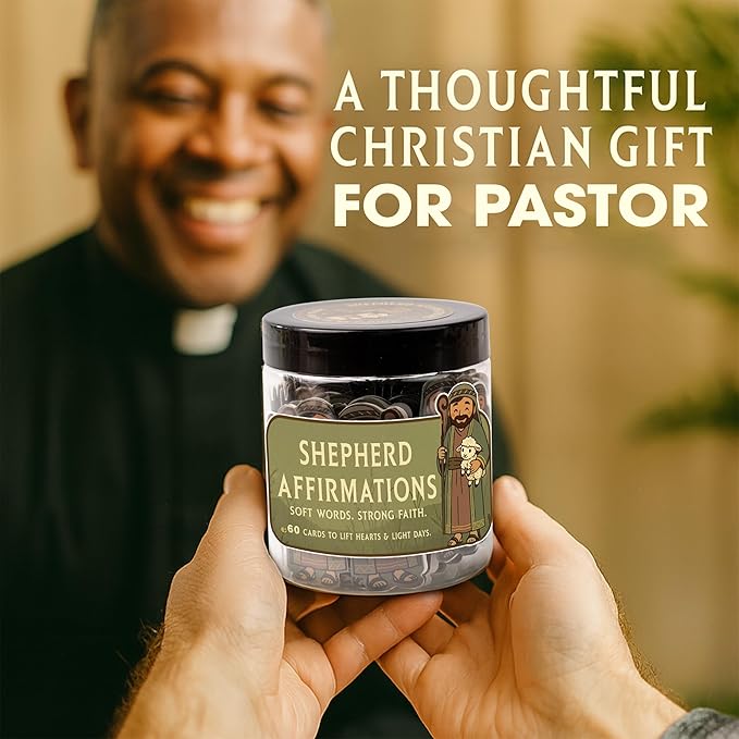 Shepherd Affirmations Jar- Faith & Encouragement Notes, Christian Gifts - Image 6