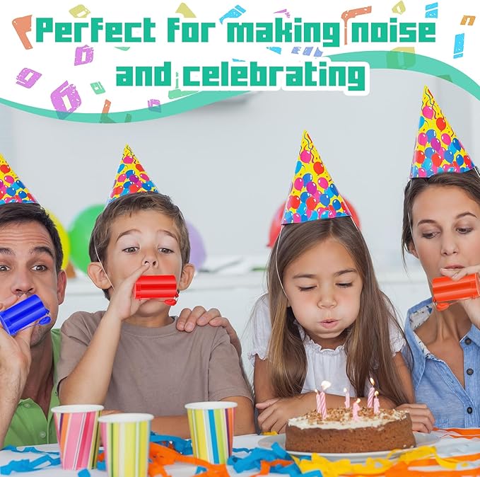 12 Pcs Air Horns 3 Inch Noisemakers - Image 6