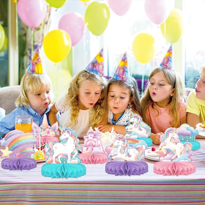 Unicorn Birthday Party Supplies Set - Image 6