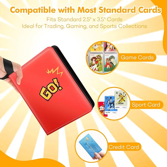 480-Card Binder – 4-Pocket Trading & Gaming Card Album - Image 8