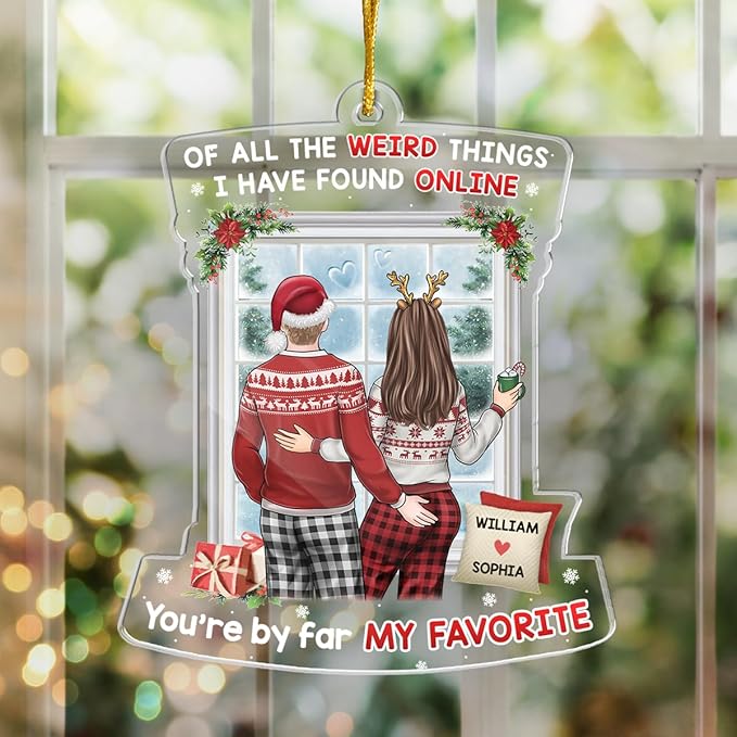 Pawfect House Save Santa The Trip Personalized Christmas Tree Ornaments - Image 3