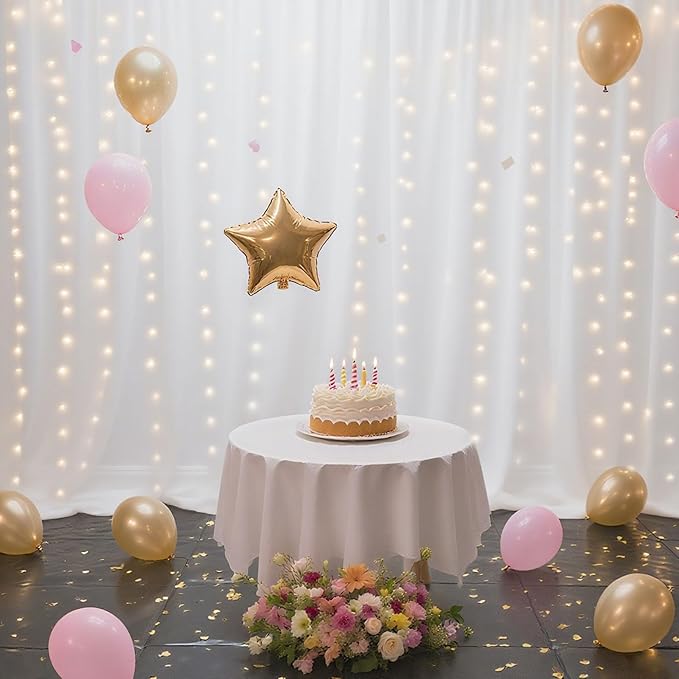 Ledido 10×10ft Tulle Backdrop Curtains - Image 6