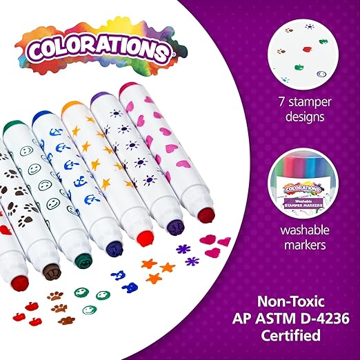Colorations STAMPBUCK Colorations Washable Marker Stamper Bucket - Image 3