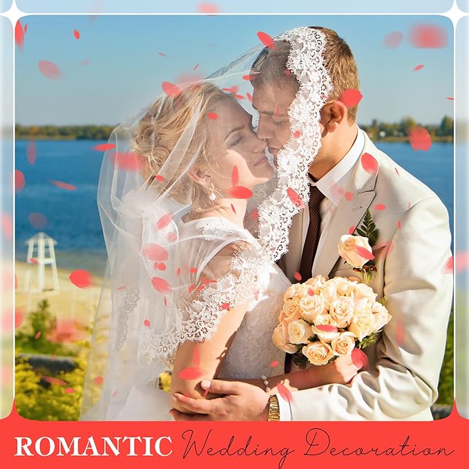 2500 PCS Red Hydrangea Petals 100% Natural Real Flower Petals - Image 5