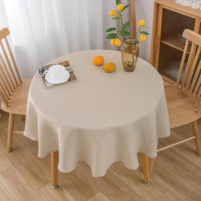 NLMUVW Round Tablecloth 36 Inch - Image 2