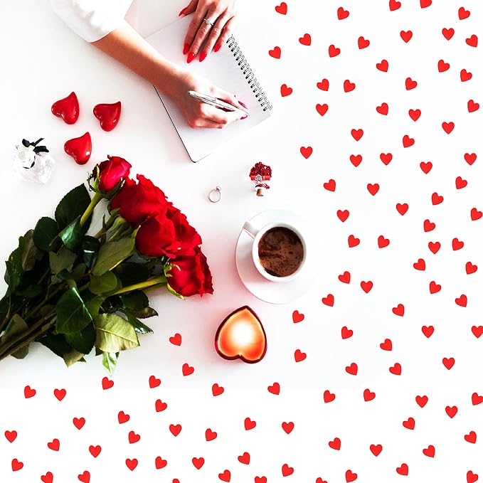 Confetti Heart Metallic Confetti Table Sprinkles or DIY - Image 4
