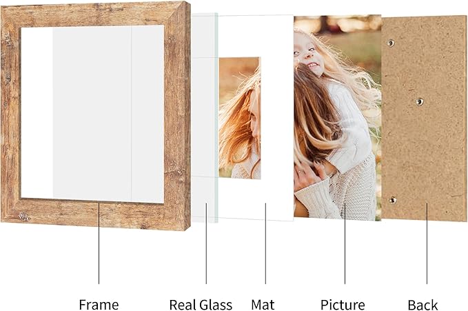 8x8 Picture Frame Set of 4 - Image 3