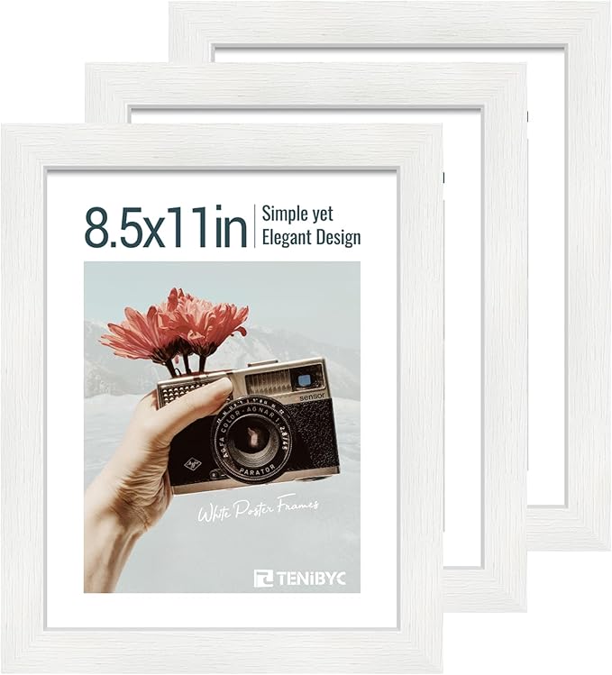 8.5x11 Picture Frame Set of 3 by TENiBYC