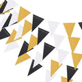 MerryNine Triangle Flag Bunting Banner, 3 Pack 30 Feet Vintage Style Pennant by MerryNine