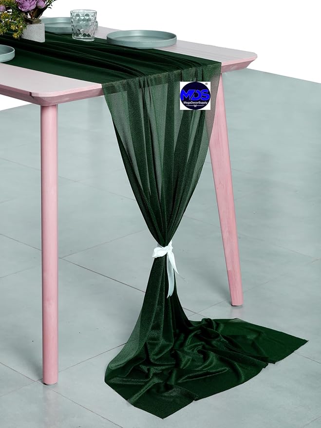 MDS Halloween Chiffon Table Runner - Image 3