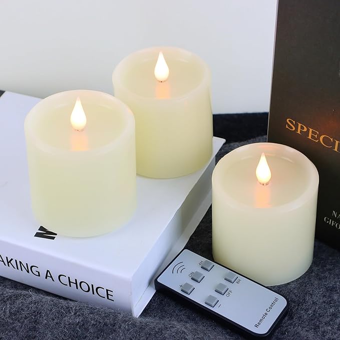 Flameless Candles Battery Operated by TECHLONG