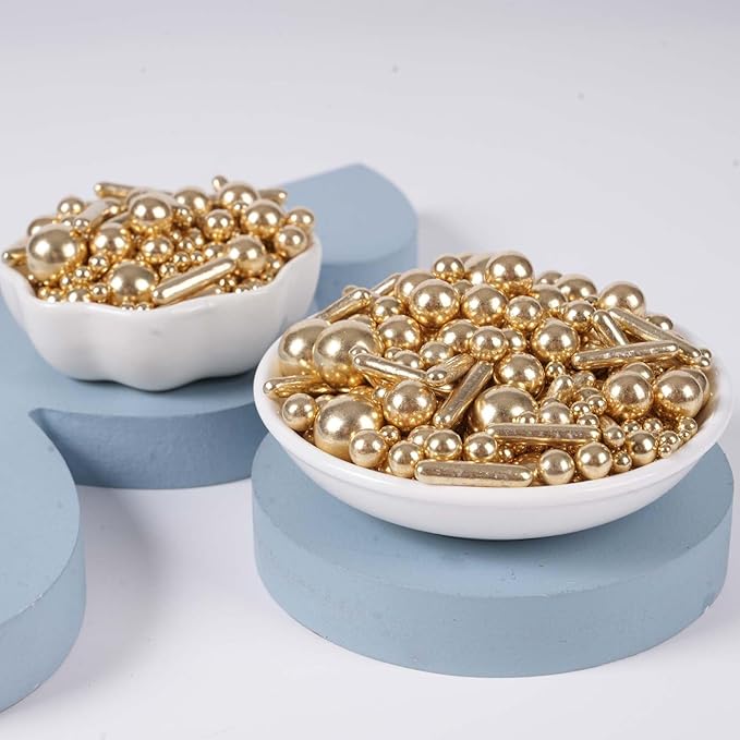 Kasvan Gold Mix Sugar Sprinkles - Image 4