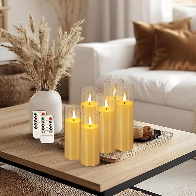 Flickering Flameless Candles Battery Operated - Image 3