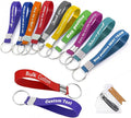 5/10/50/100 Bulk Custom Keychains Silicone Personalized Keychains Customized by BEXOAEDC