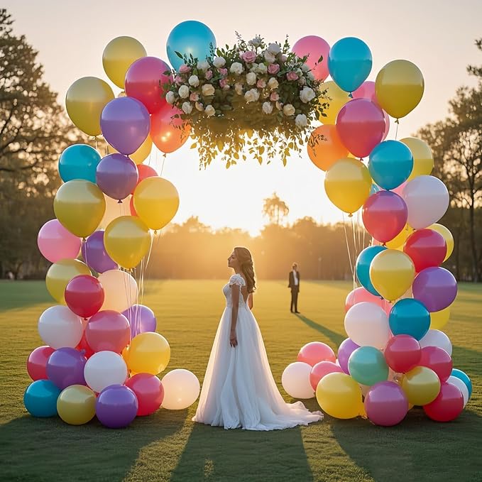 300 Pcs 12 Inch Balloons 15 Kinds Colors Latex Colorful Party Balloon Bulk - Image 4