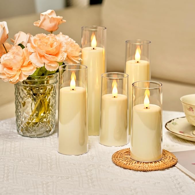 Amagic Flameless Candles Battery Operated, LED Candles - Image 2