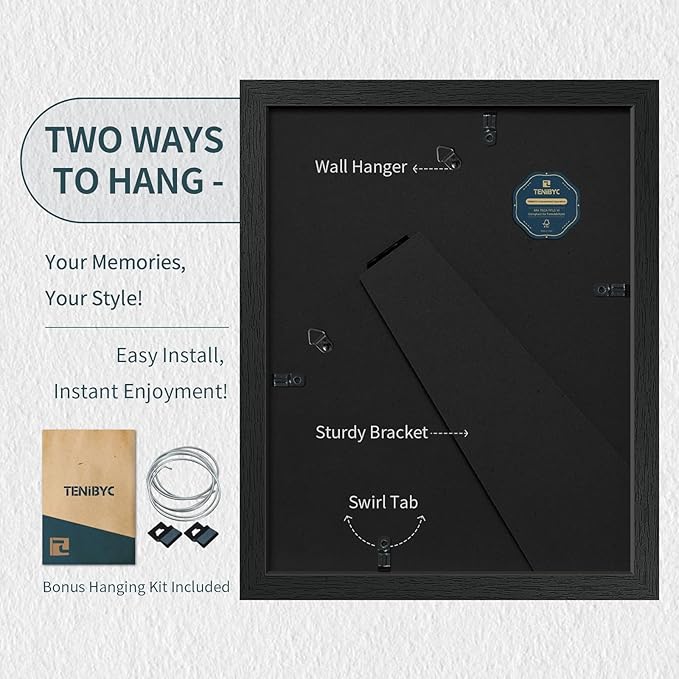 8.5x11 Picture Frame Set of 3 - Image 3