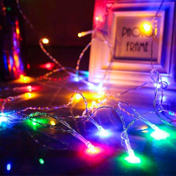 Pastel Plug in Easter String Lights, 33ft 100 LED Clear Wire Decorative - Image 8