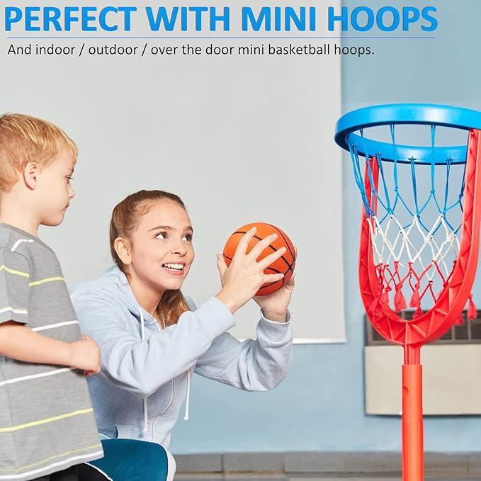 15Pcs 6" Mini Basketball Balls Bulk Small Basketball Set - Image 5