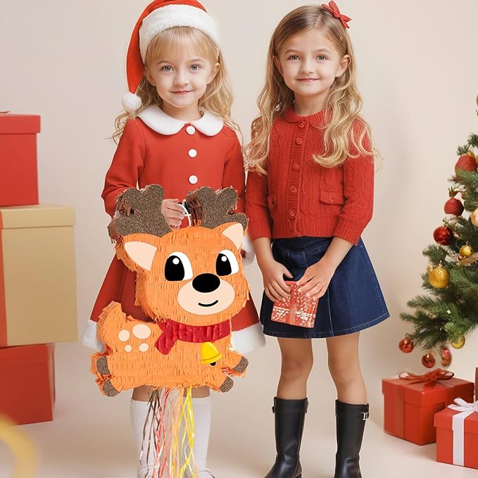WERNNSAI Christmas Reindeer Pinata - Image 5