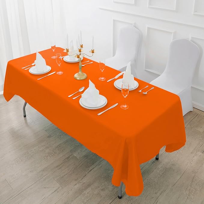 Fokitut 2 Pack Waterproof Rectangle Tablecloth, 60x102 Inch, Stain Resistant - Image 5