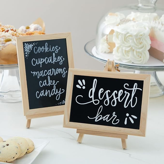 Juvale Mini Chalkboard Signs - Image 3